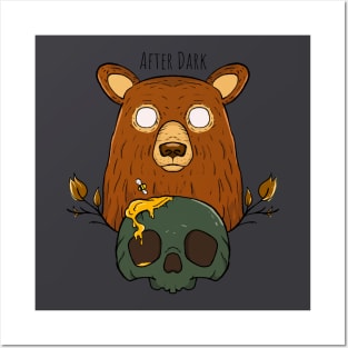 Bear After Dark Posters and Art